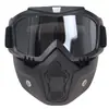 Casco de motocicleta máscara para montar gafas traje ha casco retro máscara máscara de medio casco MÁSCARA CE productos genuinos