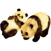 Lámpara Personalizada de Fibra de Vidrio de Panda Gigante Escultura Artificial de Animal para Exteriores Lámpara Decorativa para Jardín Paisajístico Boceto Patio Césped
