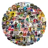 100 casco de seguridad caja de herramientas soldador electricista pegatinas de graffiti cuaderno patineta equipaje pegatinas impermeables
