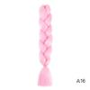 Hip hop trenza pequeña sucia cuerda para el cabello extensión de cabello banda para el cabello peluca de discoteca Reggae negro africano color Xizang trenza cabello de alta temperatura