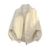 Sudadera de estilo americano con diseño de rombos y burbujas para hombre, Nueva colección Otoño 2026, Talla Grande, Marca de Tendencia, Holgada, Cuello Alto, Chaqueta Casual