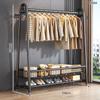 Perchero Vertical de Pie Extra Grueso [32 Tubos Extra Gruesos] Personalizado para Casa de Alquiler Dormitorio Balcón Perchero para Colgar Ropa