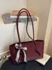 Comercio Exterior Transfronterizo Más Vendido Bolso Grande de Mujer Estilo Vintage Modelo Nuevo 2025 Bolso de Hombro para Viajes Diarios con Lazo