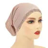 Nuevo Sombrero Étnico de Color Sólido con Diamantes Calientes 2025 para Mujer Primavera, Verano, Otoño e Invierno Versátil Gorro de Punto