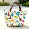 Em Estoque Atacado Pano Oxford Espessado Bolsa Tote com Bolsa de Gelo Bolsa Térmica Marmita para Trabalho e Estudantes no Trajeto, Personalizável com Impressão