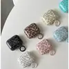 Estojo estiloso para AirPods 5ª geração Bluetooth, estilo coreano, estampa de leopardo doce e cool, também compatível com AirPods Pro 3