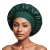 Gorro de Noche Satinado de Ala Ancha Alta Elasticidad Transfronterizo de Amazon para Mujer Gorro de Salón de Belleza Cuidado del Cabello Gorro Postparto Quimioterapia