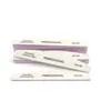 Lixa de Unha Profissional Tira Núcleo Roxo Fio Branco com Dente Ferramenta de Reparo de Unha Lixa de Unha Tira de Lixamento Dupla Face