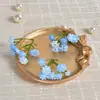 Cabezas de Flores de Aliento de Bebé de Goma Suave Simuladas, Accesorios de Flores Artificiales, Arte Floral de Plástico, Decoración Hecha a Mano para el Hogar, Venta al por Mayor desde el Fabricante