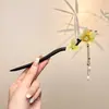 Versátil Pasador Floral Nuevo Estilo 2026 para Mujer, Elegante Pasador con Borla de Aspecto de Alta Gama, Pasador de Estilo Antiguo, Accesorio para el Cabello de Moda Antigua