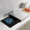 Estante de Almacenamiento para Cocina Cubierta de Acero Inoxidable para Estufa de Gas Soporte para Cocina de Inducción Base de Estante para Estufa de Gas Venta al por Mayor
