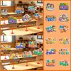 Señales Decorativas de Mesa para la Temporada de Regreso a Clases 2026, Adornos de Escritorio, Accesorios para Fotos de Salón de Clases de Jardín de Infancia, Arreglos para la Atmósfera de la Ceremonia de Regreso a Clases