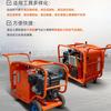 Estación de Energía Hidráulica de Empuje Manual Shandong Máquina Niveladora de Pavimentación de Concreto Dispositivo Hidráulico Pequeño Multiusos de Empuje Manual