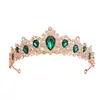 Novo Adorno de Cabeça Coroa de Strass para Noiva Vestido de Casamento Estilo Princesa Faixa de Cabeça com Toque de Luxo Acessórios para Festa de Aniversário Várias Cores Disponíveis