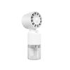 Ventilador Portátil com Borrifador Transfronteiriço com Luzes Coloridas, Ventilador de Mesa, Recarregável por USB, Borrifador de Hidratação, Ventilador Portátil de Alta Velocidade