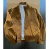 Chaqueta bomber transfronteriza para hombre, primavera y otoño, silueta de corte limpio, chaqueta corta tipo béisbol de trabajo