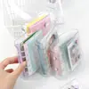 Frete Grátis A6A7A8 Transparente PVC Folha Solta Concha Duplo Encaixe M5 Brilho Fino Destacável 5 Argolas Folha Solta Capa Espessada