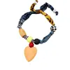 Collar con Bufanda de Seda Estampado Leopardo Maillard para Mujer Diseño Retro Único de Nicho Cadena para Suéter Accesorios de Collar Elegantes Personalizados para Mujer