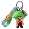 Chaveiro Pingente Boneca Desenho Animado Estéreo 3D Pingente Personalizado Cola Chaveiro Anime DIY Pequeno Presente Fabricante