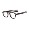 Lentes retro marco cuadrado japonés placa hecha a mano hombres y mujeres se pueden equipar con altura carey americano liso