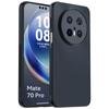 Funda para Teléfono Huawei Mate70Pro Patrón de Fibra de Carbono Kevlar Cubierta Completa Ultrafina Funda Protectora Mate 60