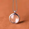 Acero de Titanio Mantra de Seis Caracteres Vajra Pestle Caja Gawa Colgante Se Puede Abrir para Guardar el Colgante del Mantra Collar Colgante para Hombres y Mujeres