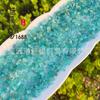 Apatita Azul Natural Partículas de Pedra Bruta Ornamentos Decorativos DIYapatita azul azul claro Minério Kopu