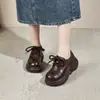 Zapatos de piel con estampado de elefante YsshadiR 2026 nuevos mocasines estilo británico para las cuatro estaciones, versátiles para ir al trabajo, zapatos de piel genuina