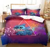 Funda de edredón transfronteriza puntada de acolchado tres piezas dibujos animados impresión digital ropa de cama Amazon Comercio Exterior textil para el hogar al por mayor