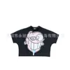 Top Divertido Estampado de Manga Corta Comercio Exterior Transfronterizo Otoño Nuevo Moda Tendencia Ins Americana Cuello Redondo Sudadera Camiseta
