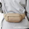 Nueva Bolsa de Pecho para Hombre y Mujer Bolsa de Cintura Estilo Coreano Casual Simple Bandolera de Hombro Gran Capacidad Bolsa de Tela Oxford Fabricante Venta al por Mayor