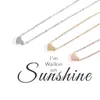 Collar Corazón de Melocotón Fresco Estilo Coreano y Japonés Colgante Tridimensional Liso en Forma de Corazón Cadena para Clavícula de Corazón de Alta Calidad para Mujer
