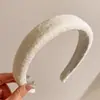 Diadema de lujo ligero sintiendo presión ambiente para el cabello diadema cara femenina accesorio para el cabello de lazo estilo retro Hong Kong pinza para el cabello tocado de alta gama