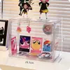 Soporte de exhibición acrílico, caja de almacenamiento, gabinete, figuras, mercancía de anime, cubierta a prueba de polvo para escritorio, Lego