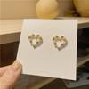 [Disparo Especial Daifa] Colección de Pendientes Pequeños de Regalo Pendientes de Cuentas Rojas de Año Nuevo Set de Piedras Ojo de Gato Pendientes de Circonita Pendientes