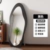 Home Espelho de corpo inteiro Loja de roupas Espelho de encaixe Subnet Red Women's Bedroom Dressed Mirror Floor Wall Hanging Wooden Shoe Antique Style
