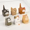 Gato Pantalla de Coche Pequeños Adornos Coche Consola Central Muñeco Coche Mini Xiao Mao Decoración Interior Coche Muñeco