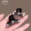 Mini Pinza de Pelo de Terciopelo de Perla para Mujer Tacto de Alta Gama 2026 Nuevo Pinza para el Pelo Pinza para Flequillo Peinado de Princesa Pinzas Pequeñas Accesorios para el Cabello
