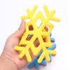 Alfombrilla de Aislamiento Térmico de Silicona, Estilo Creativo de Copo de Nieve, Manteles Anti-Quemaduras, Venta Caliente Transfronteriza, Posavasos de Silicona Resistente a Altas Temperaturas, Soporte para Ollas