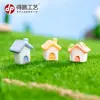Micro Paisaje Creativo Lindo Dibujo Animado Mini Casa Jardinería Paisajismo Decoraciones DIY Accesorios Miniatura Adornos Pequeños