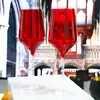 Copo de Vinho Tinto de Vidro Cristal Copo de Champanhe Copo de Vinho Vermelho para Presente Taça Multicor Copo de Vinho Tinto Fada
