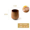 Mango de Madera de Azufaifo Aislamiento Térmico Trasero Taza de Madera para el Hogar Taza de Café para Cuello Blanco Taza de Leche Universal Madera