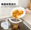 Malla filtrante para fregadero de cocina con ventosa, soporte triangular para red de drenaje, malla filtrante para fregadero doméstico, colador de residuos de alimentos