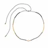 Collar Colgante de Perlas para Mujer Cadena de Cuentas de Arroz de 86 cm Hecho a Mano Estilo Dulce de Chica Crema Accesorios Diarios para Adultos