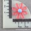 Banda de Goma Color Crema con Estilo Fresco Perlado, Materiales para Accesorios de Cabello de Girasol, Accesorios Pequeños de Margarita DIY para Fundas de Teléfono Infantiles