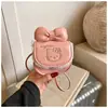 Bolsa Cuadrada Pequeña de Moda Transfronteriza 2025 Estilo Coreano Billetera para Monedas Viaje Bolso de Hombro Simple Nuevo de Verano para Mujer con Lazo
