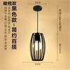 Lustre gaiola pequena de cabeça única de fábrica estilo retrô americano panela quente loja de roupas corredor bar lâmpada de sala de jantar estilo industrial