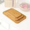 Juego de Tablas de Cortar de Bambú, Tabla de Cortar de Cocina de Tres Piezas, Tabla de Picar, Tabla de Pan, Logotipo de Estilo Personalizado