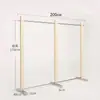 Perchero de pie de acero inoxidable plateado cepillado, Perchero de pared, Perchero para tienda de ropa de hombre y mujer, Colgador para tienda de ropa