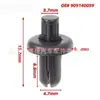 909140059 es adecuado para cubierta de retenedor tipo pulsador de parachoques delantero y trasero, clip de panel lateral para Subaru Forester